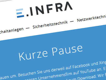 EntireInfra GmbH - Webdesign